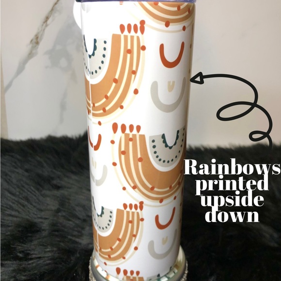 Custom Boho Nurse 20oz Tumbler• MISPRINT - Picture 3 of 5